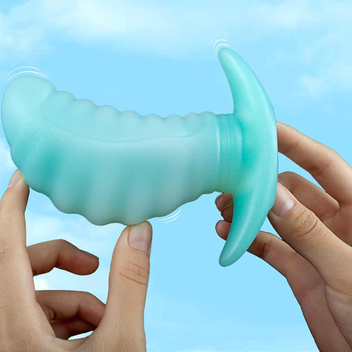 Analinis plugas su saugos T formos pagrindu – minkštas ir lankstus silikonas