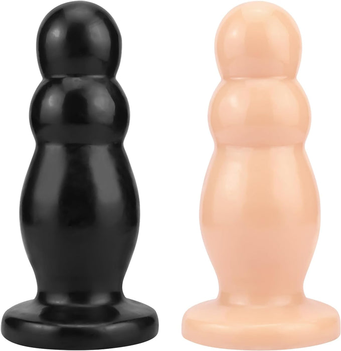 6.0 XXL Anal Plug with 3 Anal Balls and Strong Inflatable Base