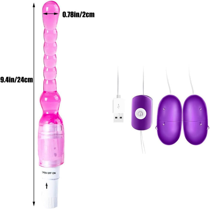 Išskirtinis 21 dalių BDSM rinkinys – praturtinkite savo naktis malonumu