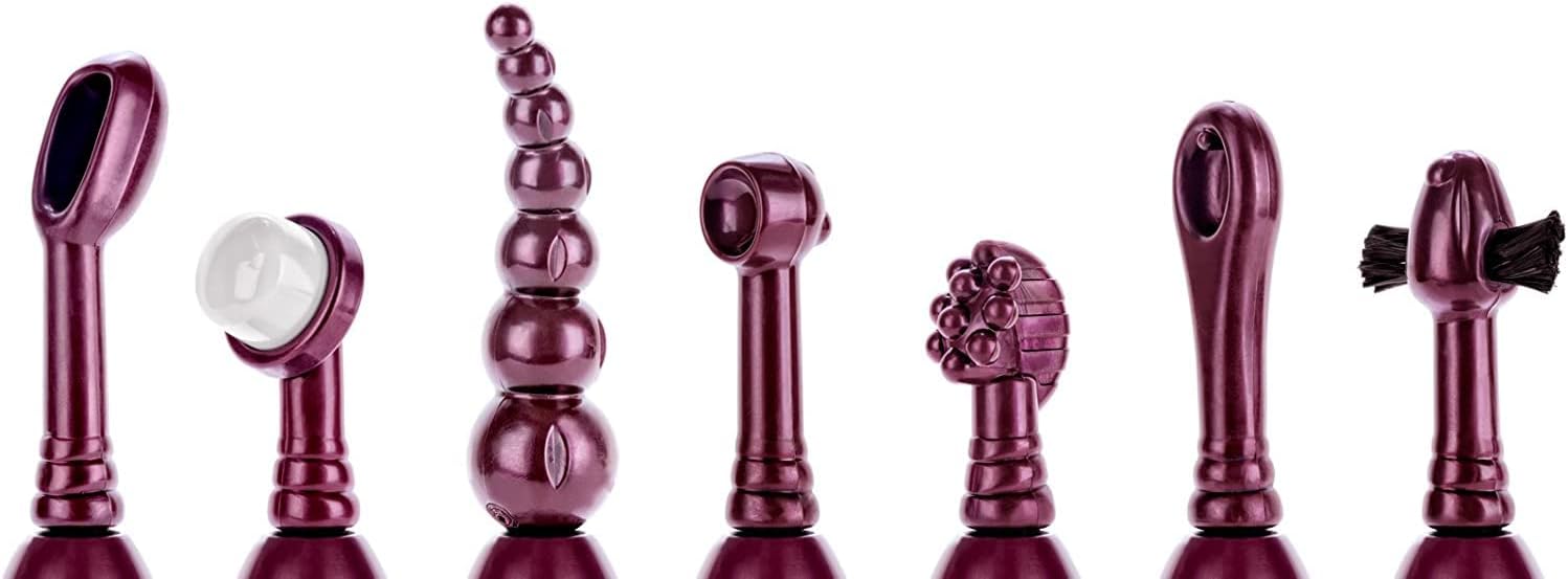 Deluxe 6-head massager oscillator with ULTRA SOFT finger - clinically proven pleasure