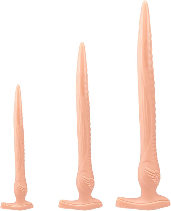 Long and Stimulating Dildo with Exclusive Texture for Intimate Pleasure