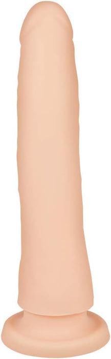 Natural dildo with strong suction base, skin-friendly silicone, size S