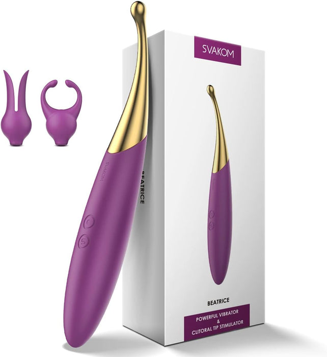 2 in 1 Vibrator for Women – G-spot and clitoral stimulation with 25 vibration modes