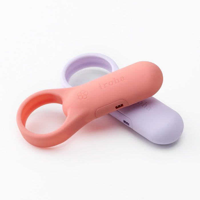 SVR+ Mini vibratoria su lanksčiu žiedu – spalva Sehr Peri, 9,7 cm