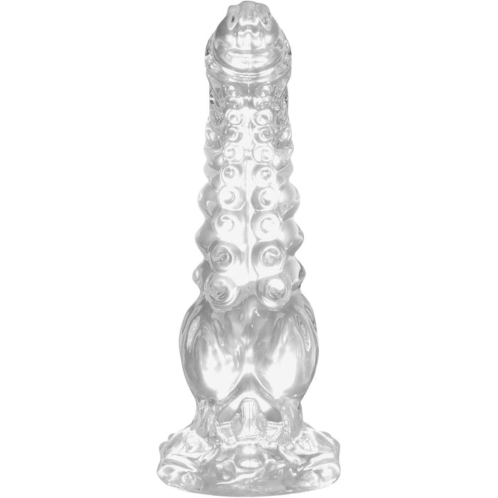 24 cm didelis tentaklio formos dildo su stipria prisitvirtinimo baze