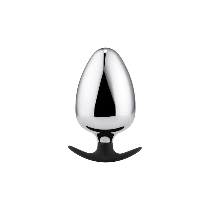 Didelis analinis kaištis iš nerūdijančio plieno – stimuliacija vyrams ir moterims