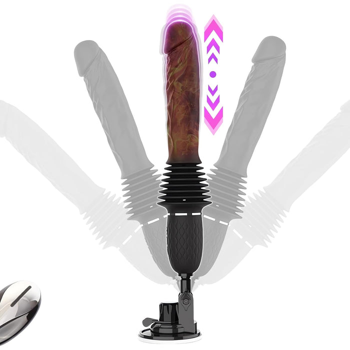 Universal stimulator with 10 vibration modes and 3 thrusting speeds