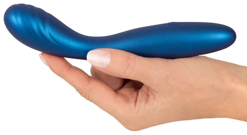 Flexible G-Spot Vibrator in Special Edition Metallic Silicone with 10 Vibration Modes
