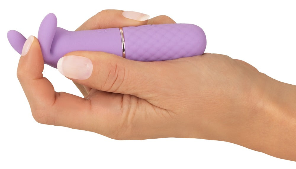 Mini Vibrator with Soft Vibro-Ears for Intense Pleasure and Discreet Use – Cuties 5th Generation