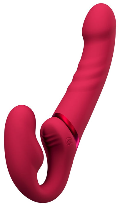 Lapis – App-Controlled Strapless Vibrating Dildo for Role-Play and Pegging for Women