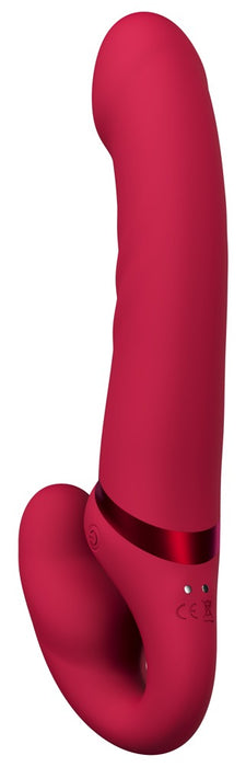 Lapis – App-Controlled Strapless Vibrating Dildo for Role-Play and Pegging for Women