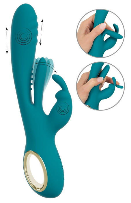 Rabbit Vibrator with Powerful Thrust Function and G-Spot Stimulation for Women