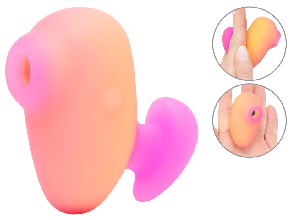 Kiss – compact, waterproof pulsator with Pleasure Air technology for women’s pleasure