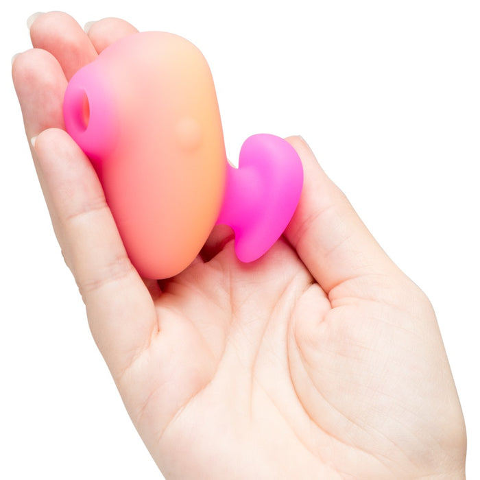 Kiss – compact, waterproof pulsator with Pleasure Air technology for women’s pleasure