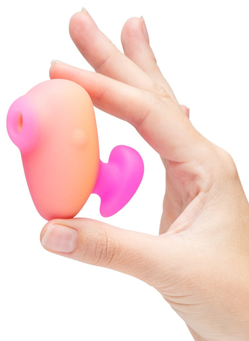 Kiss – compact, waterproof pulsator with Pleasure Air technology for women’s pleasure