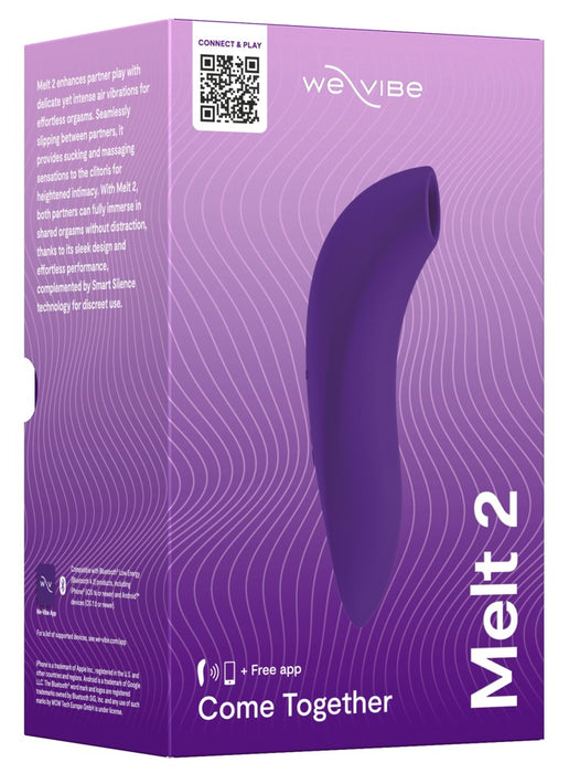 Melt 2 – Narrow clitoral stimulator with 12 intensity levels and 6 suction modes