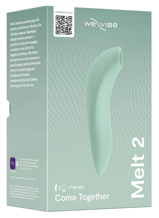 Melt 2 – Narrow Clitoral Stimulator with 12 Intensity Levels and 6 Suction Modes
