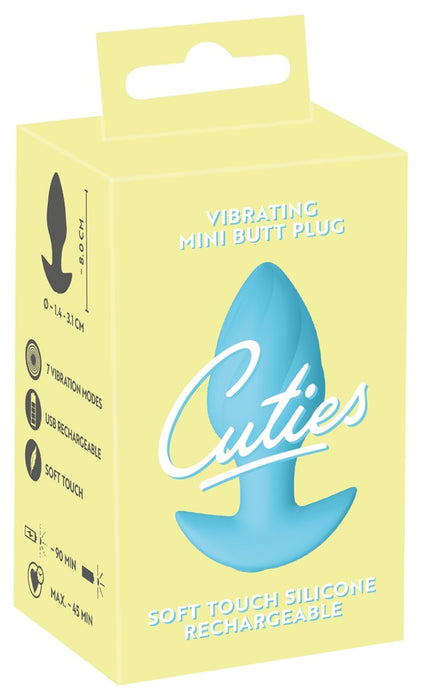 Vibrating Mini Butt Plug – 7 Vibration Modes, Soft Silicone, Safe and Easy to Use
