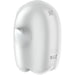 Satisfyer Glowing Ghost White – diskretiškas, intensyvus klitorio stimuliatorius su švytėjimo funkcija ir vibracijomis