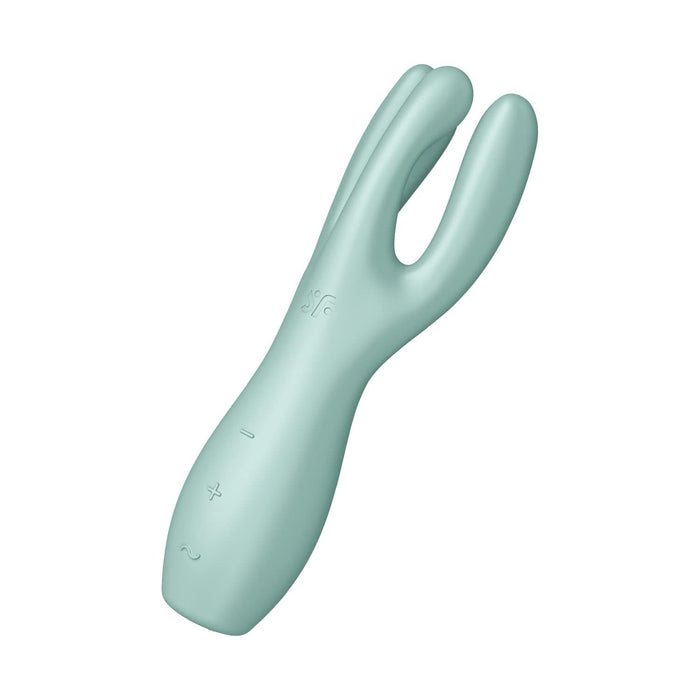 Threesome 3 vibrator with 12 intense vibration programs and 3 motors