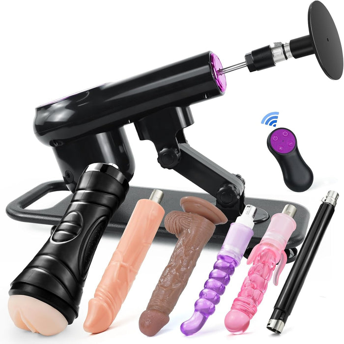 Automatinė intymioji mašina su 5,5 cm teleskopiniu veikimu ir nuotoline valdymu