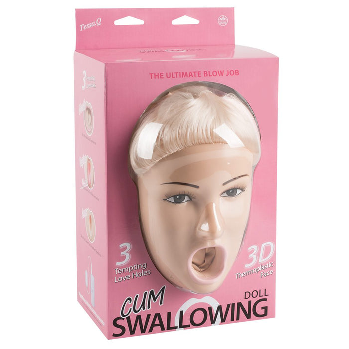 Cum Swallowing Doll pripučiama vibruojanti sekso lėlė