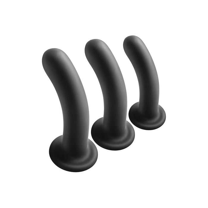 Silicone Anal Butt Plug Set – 3 Sizes Anal Toys With Strong Suction Cup