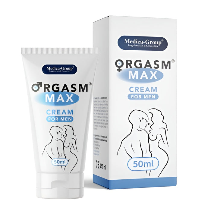 Orgasm Max Cream stimuliuojantis kremas vyrams, 50 ml