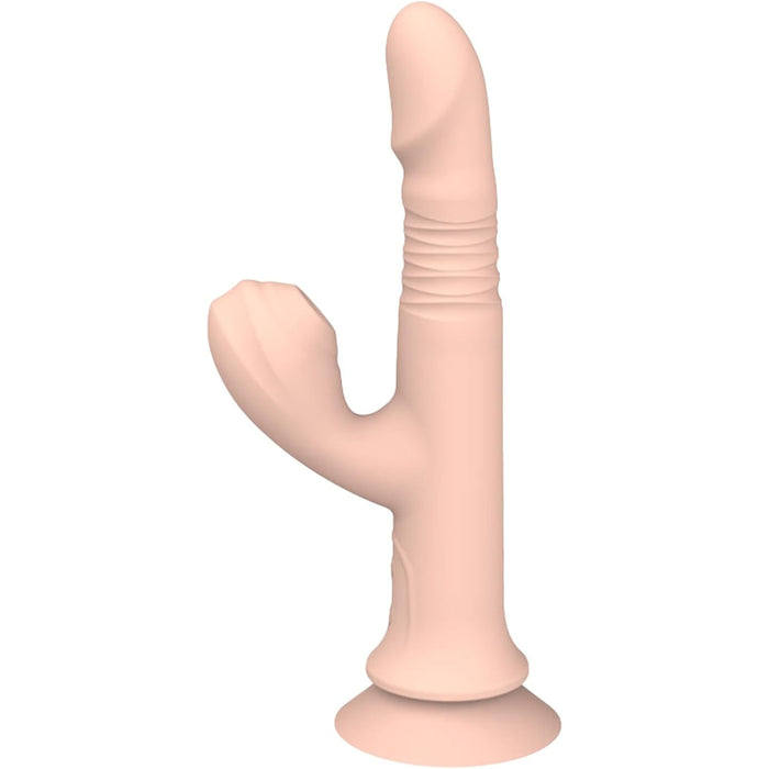 Classic G-spot and anal vibrator with 13 modes and suction cup