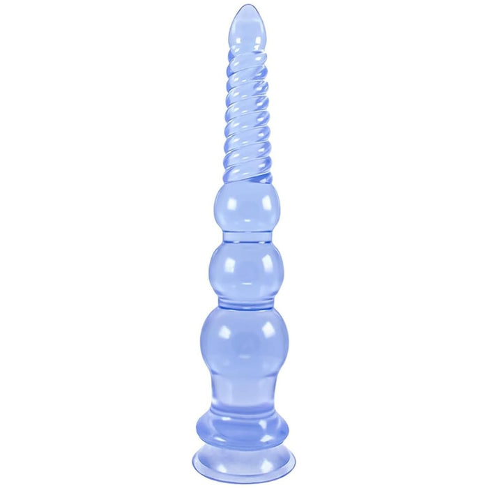 31.5 cm XL Anal Plug with Strong Suction Base and Prostate Massager