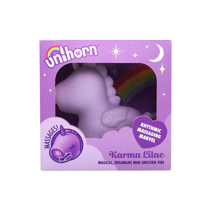 Karma Auflegevibrator in lila su mielu vienaragio dizainu, 9 cm