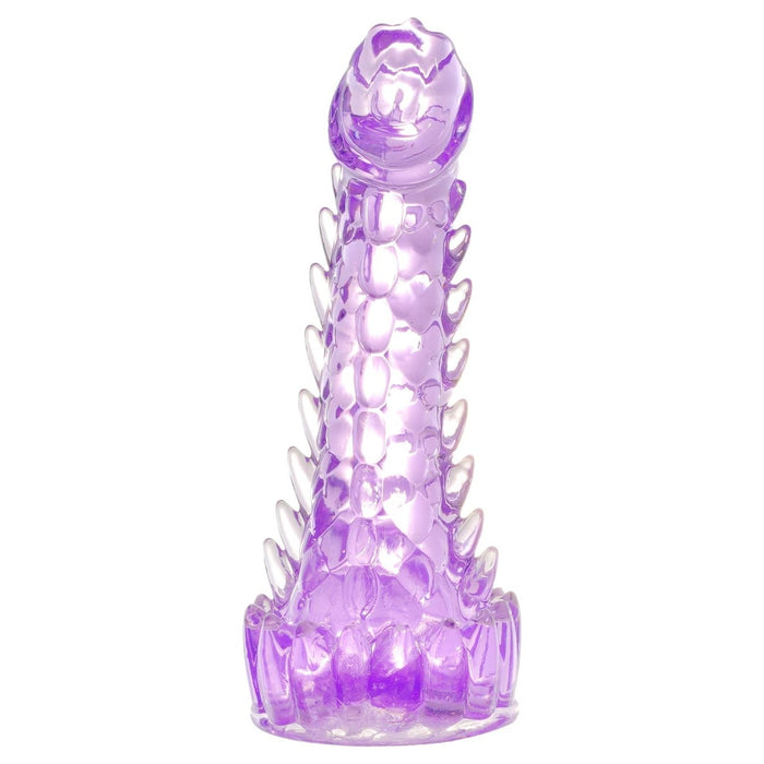 Fantastic 20 cm long purple dragon dildo with strong suction base