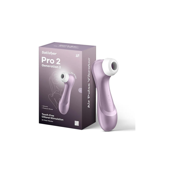 Pro 2 Vibrator with Pressure Waves and Vibration - Silent Clitoral Stimulation