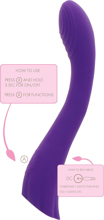 Dahlia G-taško vibratoria – švelnus ir įkvepiantis malonumas