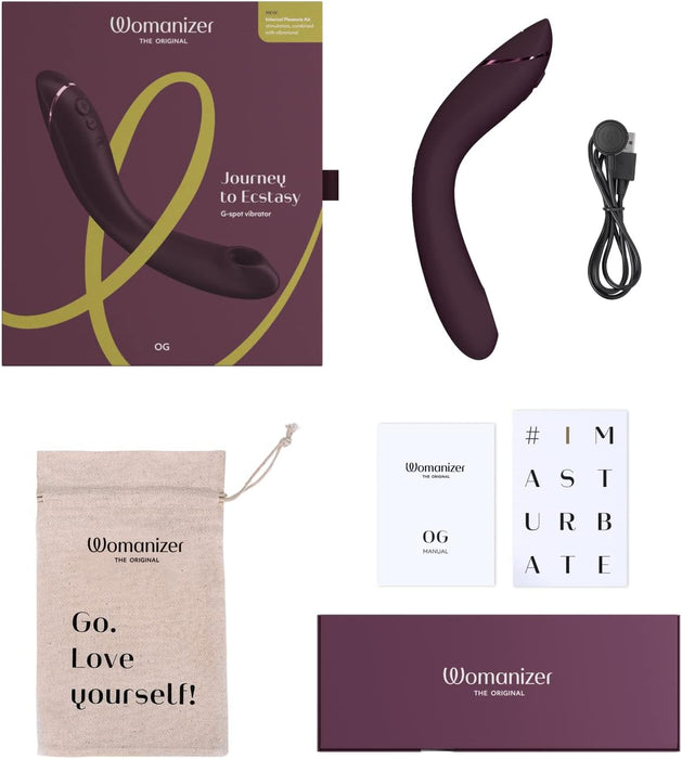 OG G taško vibratorius – dviguba klitorio ir G taško stimuliacija malonumui