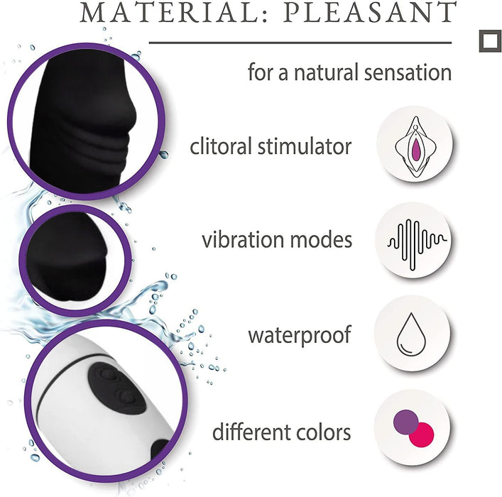 Rabbit Vibratorius 19 cm silikoninis su 30 vibracijos režimų moterims