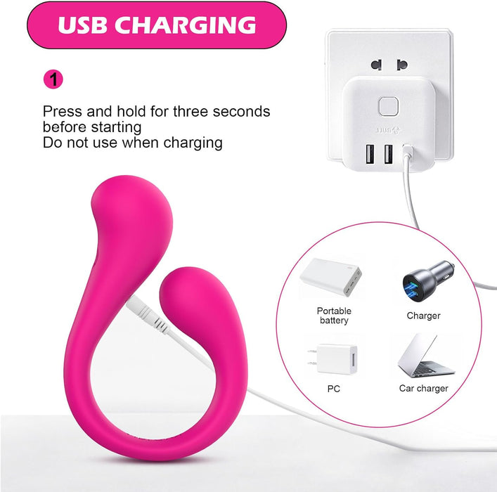 Bluetooth Vibrator su 9 režimų valdymu per programėlę, skirtas poroms ir solo žaidimams