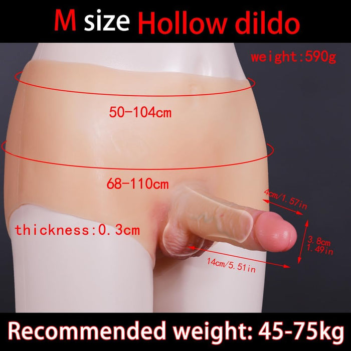 Silikoninis realistinis diržinis dildo su kraujagyslėmis ir sėklidėmis moterims