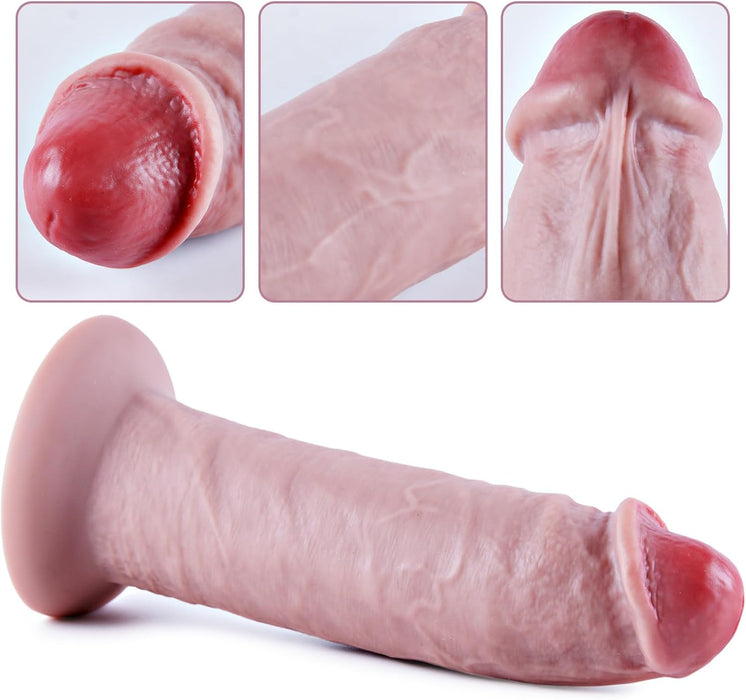 33 cm XXXL Realistic Dildo with Strong Grip, Thicker and Longer