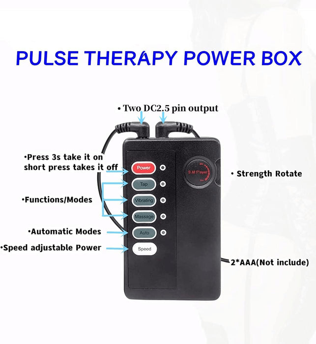 Elektrosex Elektrostimuliacijos Kontroleris su Daugiasluoksniu Režimu ir Reguliuojamu Intensyvumu