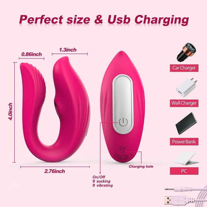 Vibrator for women with 9 vibration modes and waterproof design