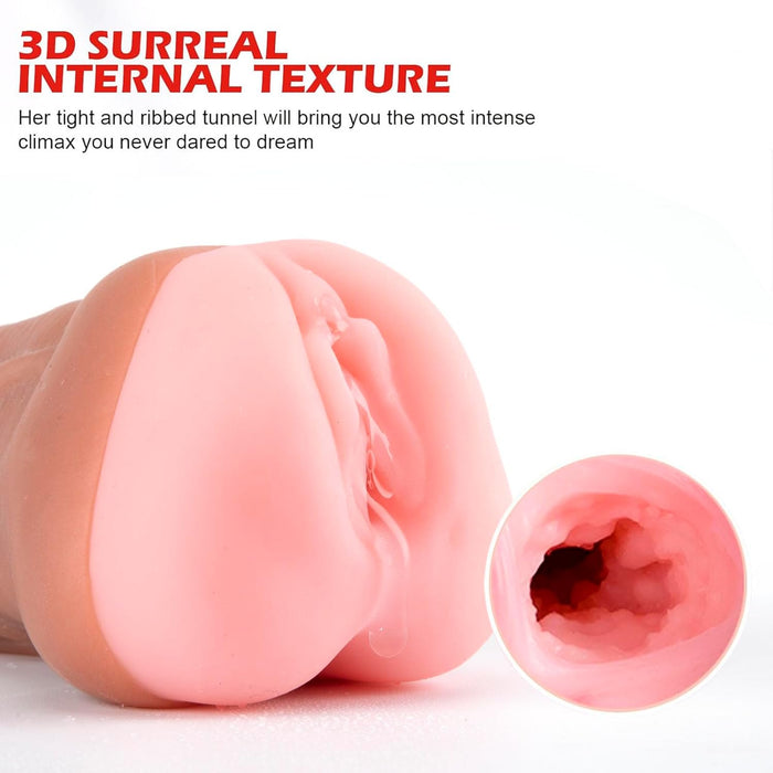 Realistiškas Minkštas 21 cm Dildo Vyrams - Ilginamasis Sekso Žaislas Poraims