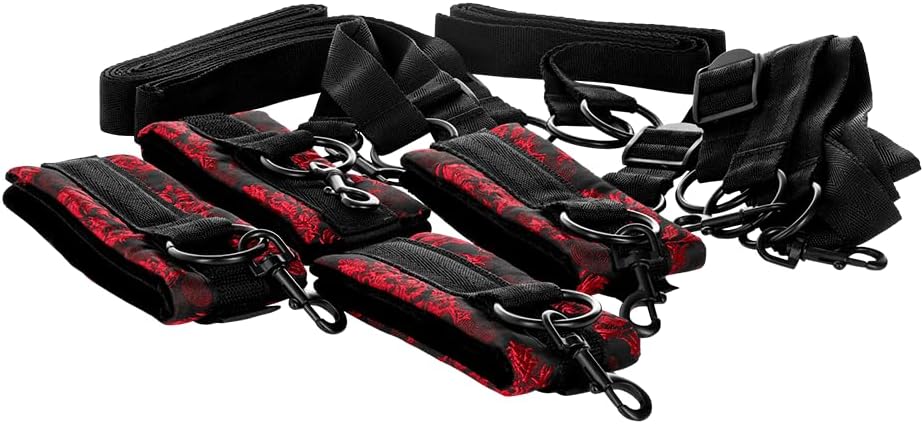 Elegant 5-piece fixation set for intimate games for couples