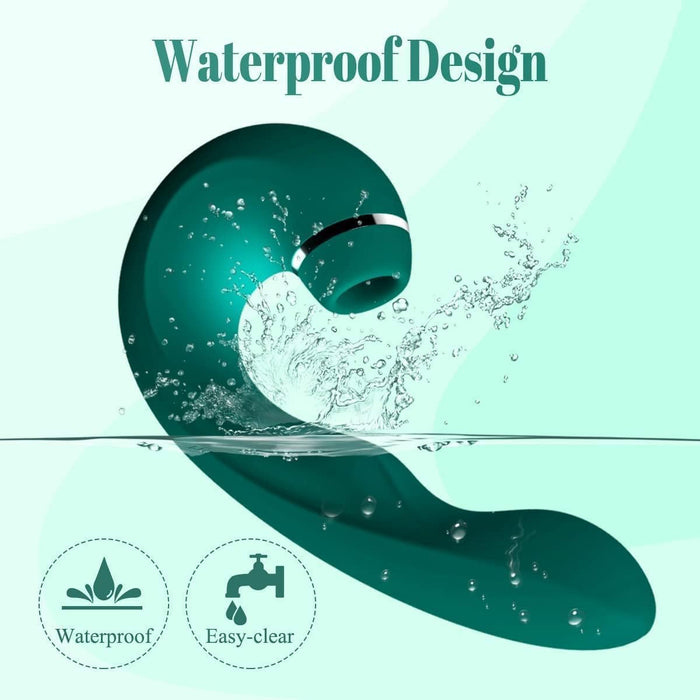 4 in 1 G-spot vibrator su švelniu liežuvio čiulptuku ir 10 vibracijos režimų