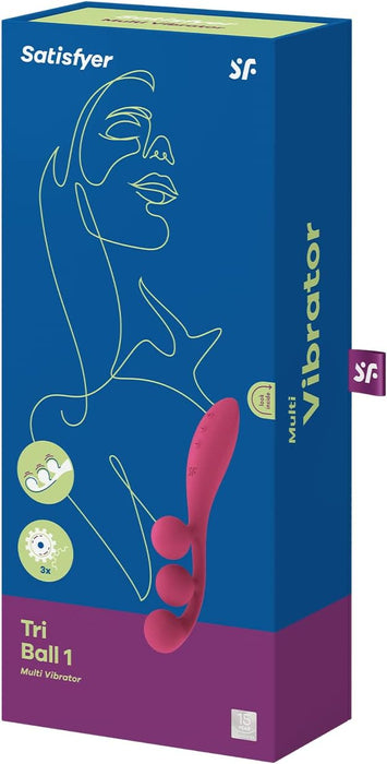 Tri Ball 1 – Vielseitiger Auflegevibrator mit 3 Motoren für sinnliche Momente