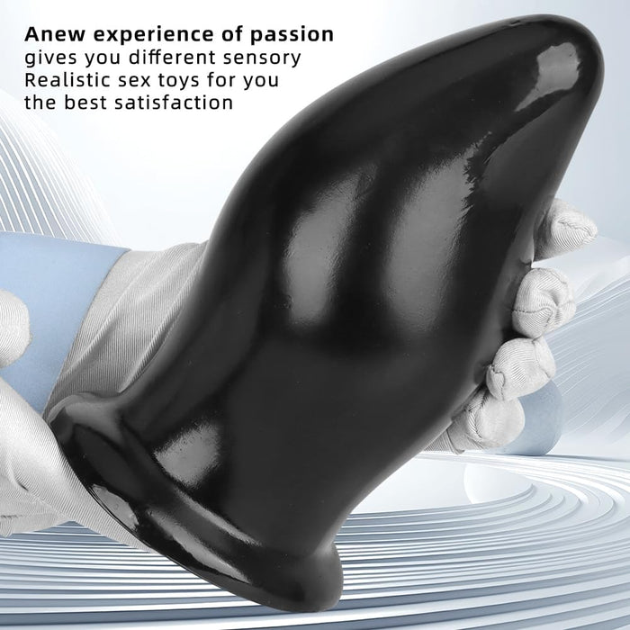 Large Ergonomic Anal Dildo with Strong Suction Cup for Comfort