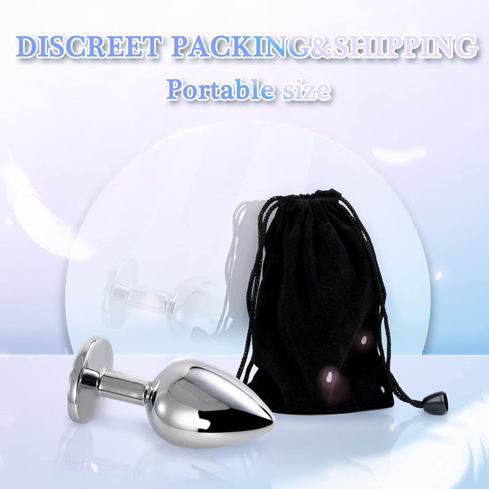 Analinis Kaištis Moterims ir Vyrams – Pradedantiesiems, Metalo su Kristalu