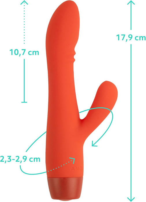 Joy Rabbit Vibrator – Dviguba stimuliacija su lanksčiu dizainu ir USB įkrovimu