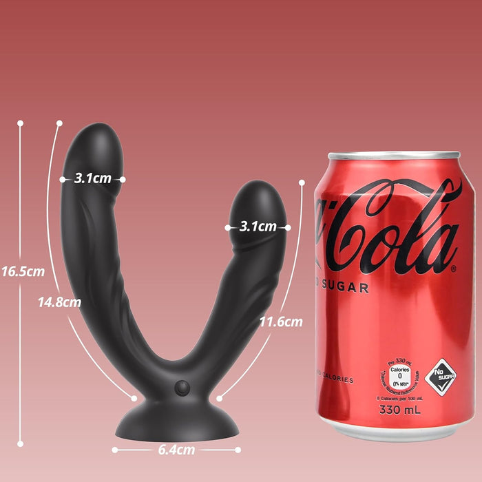 Dvivietis vibratorius su nuotolinio valdymo pultu – 10 vibracijos režimų G-taško ir klitorio stimuliacijai