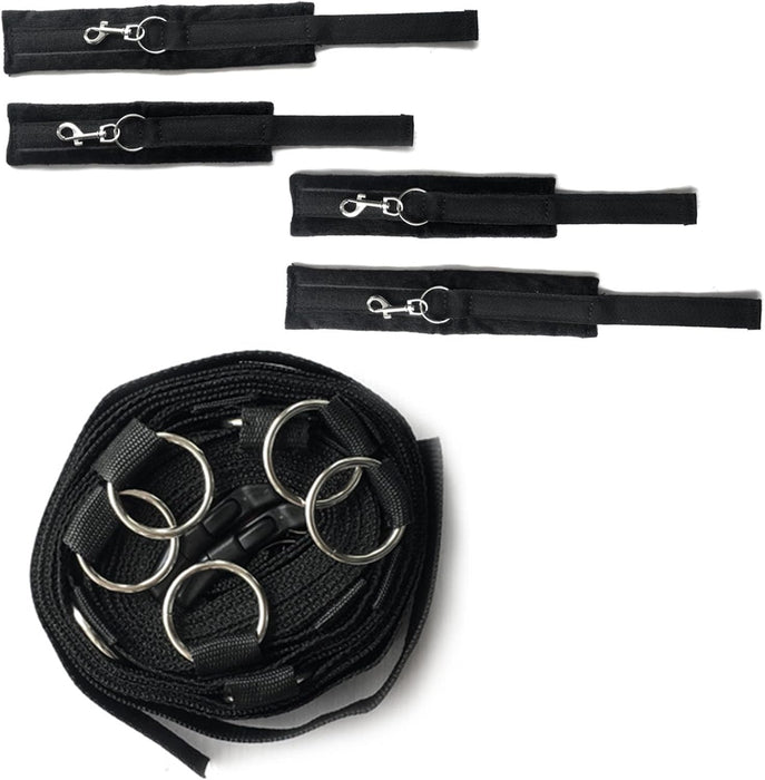 Prabangus 26 dalių BDSM rinkinys – komfortas ir saugumas žaidimuose